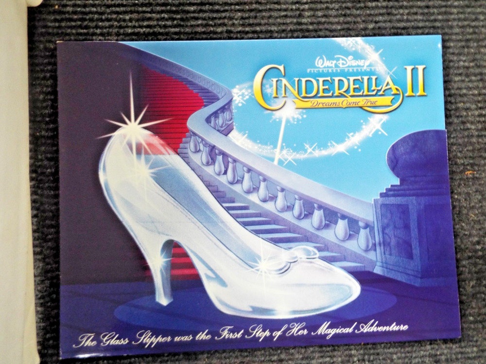 Disney Cinderella II Promo Art Lithograph Portfolio Set